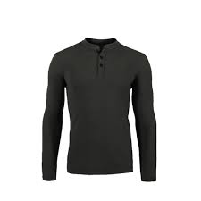 huntsman henley men 100 merino wool jersey base layer long