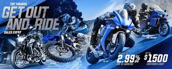 Yamaha Motorcycle Current Offers Financing