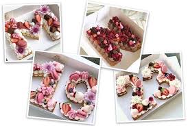 Beaux Dans L Air Du Temps Et Appetissants Les Letter Et Number Cakes Sont Les Vedettes Des Desserts En 2018 Retrouvez En 20 I Gateau En Chiffre Dessert Cake