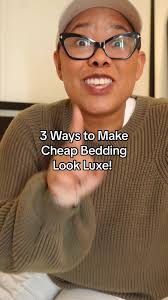 Here’s how to make cheap bedding look luxe! You just have to follow these 3  bedding design rules. #interiordesign #interiorstyling #bedroom #bedmaking