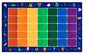 Choosing a rug for your home conjures up many decorating questions. Fun With Phonics Seating Rug Carpets For Kids