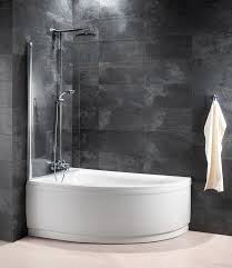 Duschen mit wanne von trendbad24 sind ?ideal für enge räume ? Eckwanne Duschkombination 100 Cm Inkl Badewannenaufsatz Eckwanne Badewanne Wanne