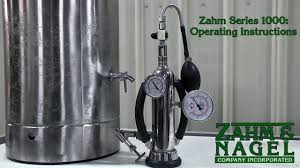 Zahm Series 1000 Ss 60 Co Volume Meter Operating Instructions