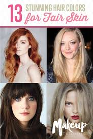 Best Hair Color For Pink Skin Best Safe Hair Color Check More At Http Frenzyhairstudio Com Best Hai Hair Color For Fair Skin Pale Skin Hair Color Hair Fair