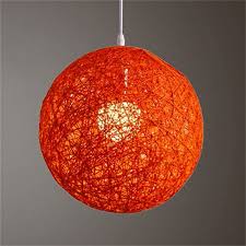 Woven from rattan in a mesmerizing spiral pattern, this round woven pendant shade pairs perfectly with one of our cord kits (sold separately) to add a comforting glow to your space. Round Concise Hand Woven Rattan Vine Ball Pendant Lampshade Light Lamp Shades Light Accessories 15cm Diameter Coffee Walmart Canada
