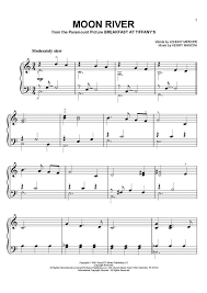 Moon River Piano Sheet Music Onlinepianist