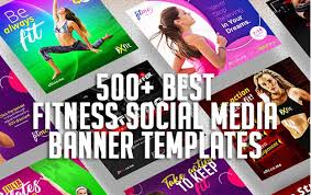 Buy social media banner stationery and design templates from $3. 500 Best Fitness Social Media Banner Templates Free Premium