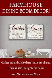 Gather Around The Table Dining Room Decor Farmhouse Dining Rooms Decor Dining Room Wall Decor Rustic Wood Wall Decor