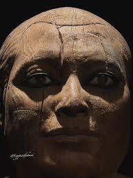 Details of statue of the high priest "Ka'aper" known as Sheikh el-Beled!