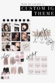 How To Create A Custom Instagram Theme Tatiana Soash Instagram Theme Instagram Theme Feed Instagram Feed Inspiration