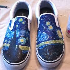 White Canvas Shoes That I Painted Using Acrylic Paint With A Tex Low Top Painted Canvas Shoes White Canvas Shoes Canvas Shoes Painted Canvas Shoes