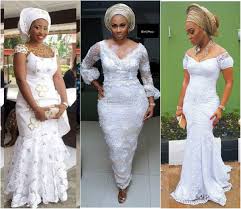 White Aso Ebi Styles That You Will Love Afrocosmopolitan White Lace Dress Outfit Lace Dress Outfit Lace White Dress