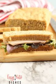 Keto Sandwich Bread Low Carb Easy Keto Dishes