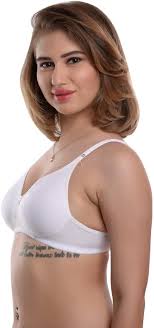 Buy RA Collection Women's Cotton Colorful Non Padded Non Wired Bra  (Daisy,Pack of 3,28B)