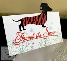 Download Tweedcurtain Productions Dachshund Through The Snow
