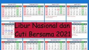 Sedangkan cuti bersama 2019 ditetapkan empat hari menurut surat keputusan bersama (skb) menteri pendayagunaan aparatur negara dan reformasi birokrasi, menteri agama, dan menteri ketenagakerjaan, yakni cuti bersama lebaran 3,4, dan 7 juni, serta cuti bersama natal 24. Lengkap Info Jadwal Cuti Bersama Desember 2020 Libur Nasional 2021 9 Desember 2020 Libur Nasional Tribun Kaltim