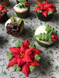 Photo From Bakedblooms On Pinterest On Baked Blooms At 12 2 18 At 11 19am Christmas Cake Designs Christmas Cupcakes Christmas Cake Decorations