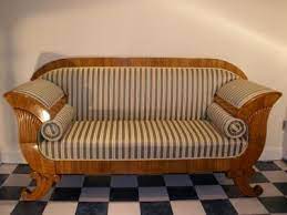 Antik Bordesholm Biedermeier Sofa In Kiersche Sof1 Biedermeier Sofa Holzsofa Antike Mobel