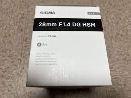 Sigma 28mm F/1.4 DG HSM | Art 019 Lens Sony E-mount mirrorless US Model  85126441654 | eBay