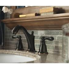 Moen Ca84440brb Caldwell Mediterranean Bronze 2 Handle Widespread Watersense Bathroom Sink Faucet Drain Bathroom Faucets Bathroom Sink Faucets Shower Faucet
