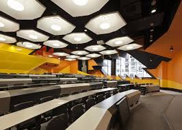 Rmit Swanston Academic Building By Lyons University Architecture Architecture Ceiling Commercial Interior Design