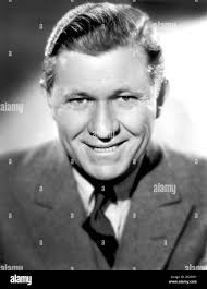 Stuart Erwin, Head and Shoulders Publicity Portrait for the Film, "The  Crime of the Century", Paramount Pictures, 1933 Stock Photo