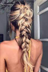 Check Out Our Latest Easy Hairstyles Quick Lazy Girl Hair Hacks Know More About Easy Hai Braids For Long Hair Dutch Braid Hairstyles Medium Length Hair Styles