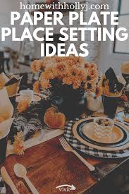 Google has many special features to help you find exactly what you're looking for. Simple Fall Tablescape Fall Paper Plate Table Setting