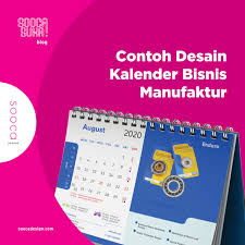 Tersedia ✓ gratis ongkir ✓ pengiriman sampai di hari . Punya Bisnis Manufaktur Begini Contoh Desain Kalendernya Graphic Design Agency Indonesia Soocadesign