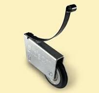 Sliding wardrobe door wheels
