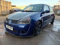 Track Car Renault Clio 172 Turbo Race Car Roll Cage Massive Spec 230 Bhp Renault Clio Clio 172 Track Car