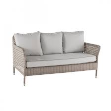 Banquette 2 places en rotin siwa. Canape 2 Places En Resine Antibes Salon De Jardin En Rotin