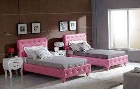 You can also choose from modern twin bedroom sets, as well as from wood, metal, and synthetic leather twin bedroom sets, and whether twin there are 2,252 suppliers who sells twin bedroom sets on alibaba.com, mainly located in asia. Pink Leather Modern Twin Bed Design Kids Room Decorating Http Lanewstalk Com Modern Twin Beds Contemporary Bedroom Sets Kids Twin Bed