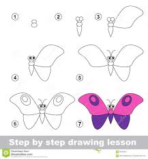 Drawing Tutorial How To Draw A Butterfly Download From Over 54 Million High Quality Stock Photos Images V Butterfly Drawing Drawing Tutorial Easy Drawings