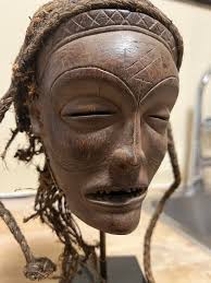 My mask at the stonington gallery Nuu-chan-nulth portrait mask