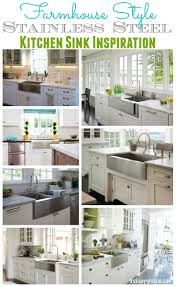 You can use drain boiling water, flush ice, or deforest items in this sink. Stainless Steel Farmhouse Style Kitchen Sink Inspiration The Happy Housie