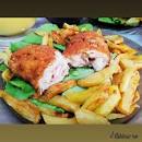 Cordon bleu din piept de curcan