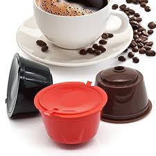 Brbhom 3 Pack Dolce Gusto Refillable Coffee Capsules Reusable Coffee Pods Filters Compatible With Nescafe Dol Coffee Capsules Coffee Filter Baskets Dolce Gusto
