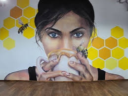 Coles Carpark Mural by Em Anders in Perth