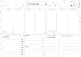 Planning semaine du 10 au 14 août. Planning Hebdomadaire A Imprimer Imgur