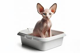 litter training sphynx kittens