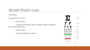 Image result for Acute Vision Loss