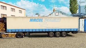 Imponująca aktualizacja euro truck simulator 2 i american truck simulator upiększyła grafikę. The Skin On Nagel Polska Curtain Semi Trailer For Euro Truck Simulator 2