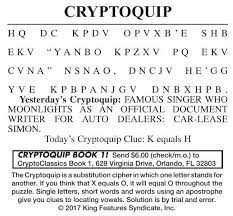 Recent coverage in major new outlets has called attention. 061617 Cryptoquip Cryptoquip Cecildaily Com
