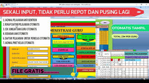 Keberadaan guru piket penting untuk memberikan kelancaran dalam proses belajar mengajar, mendisiplinkan siswa, mengawasi proses pendidikan di lingkungan sekolah setiap hari dengan mencatat agenda piket harian, namun cara yang. Administrasi Guru Dalam Satu File Jadwal Pelajaran Sebaran Jam Jadwal Perkelas Jurnal Kelas Youtube