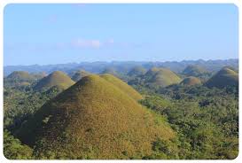 The chocolate hills were covered in lush green ( even had thunderstorms during our visit ) Tarsiers And Chocolate Hills In Bohol The Philippines