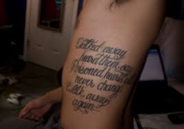 Check out the best tattoo quotes for men here. Quotes About Guys With Tattoos Quotesgram