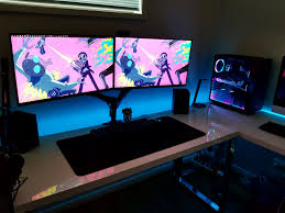 My Rick Morty Run The Jewels Battlestation Video Game Rooms Computer Setup Game Room Design