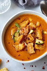 Healthy Tomato Zucchini Soup Vegan Gluten Free Zucchini Soup Best Soup Recipes Zucchini Soup Recipes