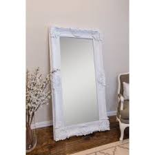 Large Mirror Stand Ideas On Foter Vidaxl solid oak wood freestanding mirror standing hall makeup vanity decor.